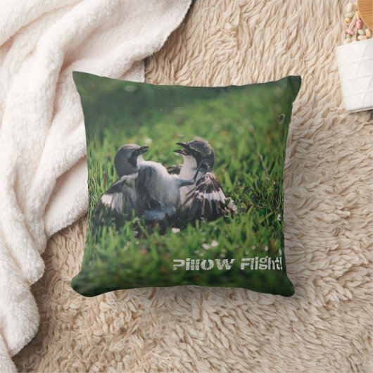 枕飛行! クッション (ブランケット)