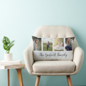 枕4枚の写真カスタムイニシャル ランバークッション (椅子)