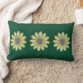 枕-かぎ針編みパターン-デイジー ランバークッション (ブランケット)