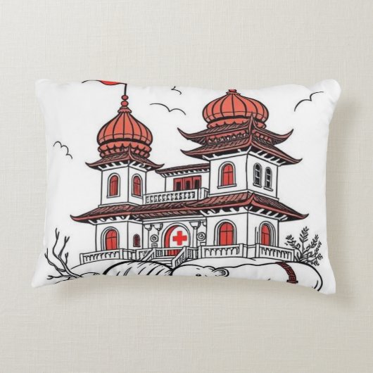 枕 アクセントクッション (裏面)