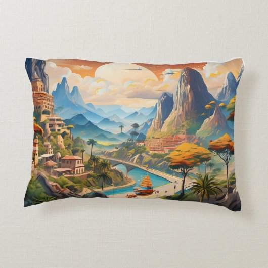 枕 アクセントクッション (裏面)