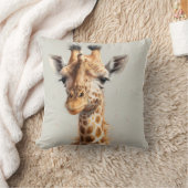 枕、キリン。 クッション (ブランケット)