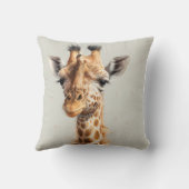 枕、キリン。 クッション (裏面)