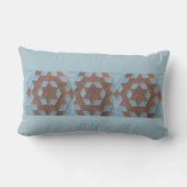 枕 – キルト模様 – 城 (裏面)