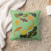 枕 – コイとライリーパッド (ブランケット)