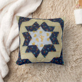 枕 – スターキルトパターン (ブランケット)