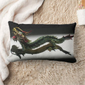 枕 – スポットライトのドラゴン (ブランケット)