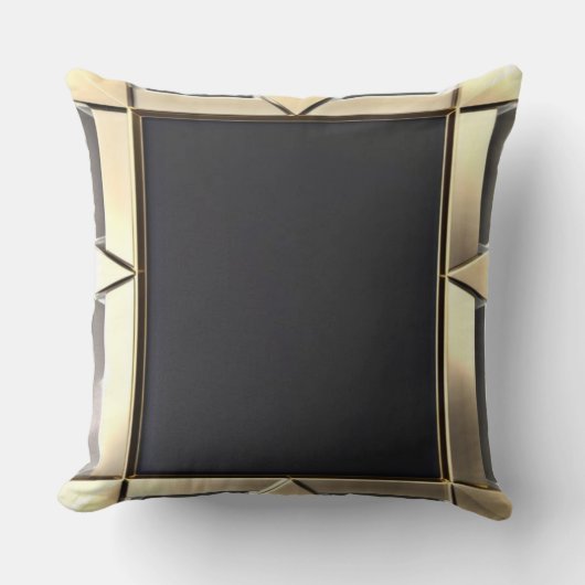枕/ネオ金ゴールド/大装飾用クッション クッション (正面)