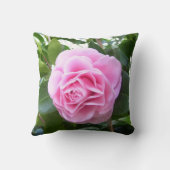 枕 – バラピンクカメリア (裏面)