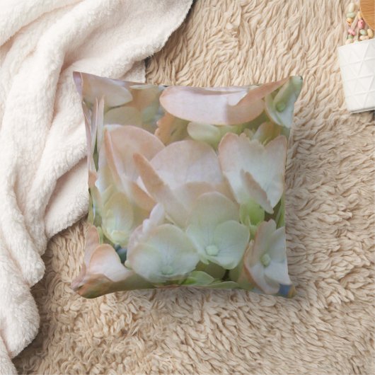 枕 – ピーチアジサイ (ブランケット)