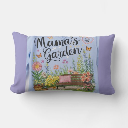 枕、ホームデッキ ランバークッション (正面)