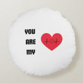 枕 ラウンドクッション (裏面)