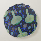 枕 ラウンドクッション (裏面)