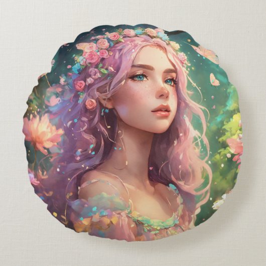 枕 ラウンドクッション (正面)