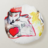 枕 ラウンドクッション (裏面)