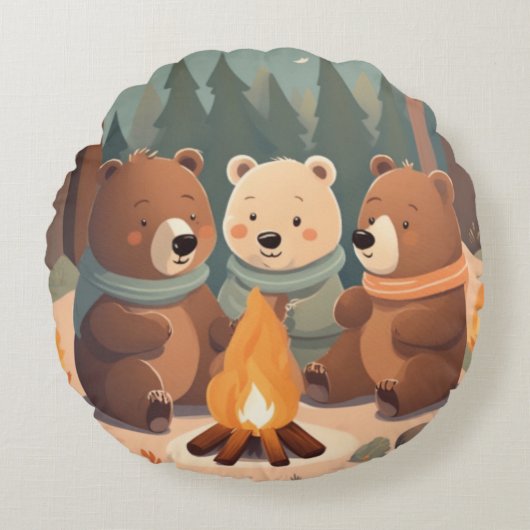 枕 ラウンドクッション (正面)