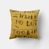 枕"ラスベガスで恐れそしてひどく嫌うこと" クッション (裏面)