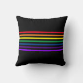 枕 – レインボーカラーバー (裏面)