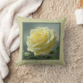 枕 – ロマンチックなフローラ、バラの花、バラ (ブランケット)