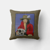 枕、南西、鮮やかな色。 クッション (裏面)