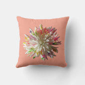 枕 – 白い絵を描クモのムーム (裏面)