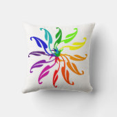 枕 – 白のカラーホイ葉ルの (裏面)