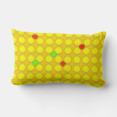 枕(腰部) – グラフィックドット ランバークッション (裏面)