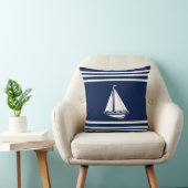 枕、航海の帆船、海上 クッション (椅子)