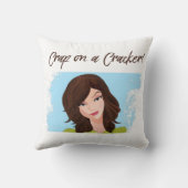 枕、装飾の両面バール クッション (裏面)