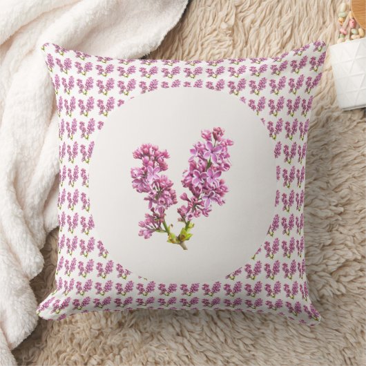 枕 – 複数のライラック (ブランケット)