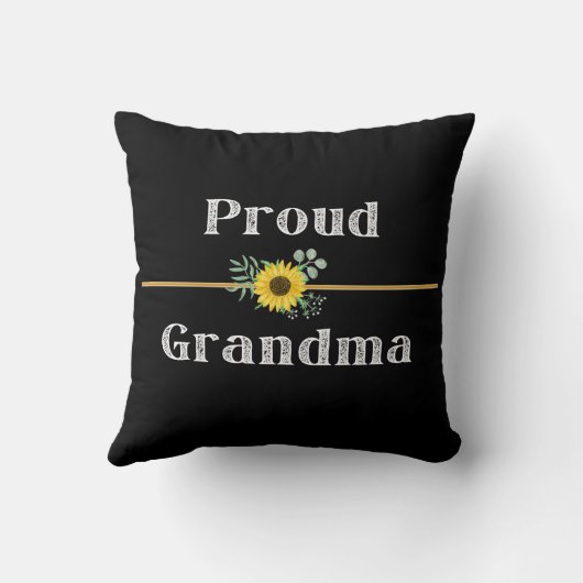 枕 – 誇りを持ったおばあちゃん (裏面)