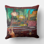 枕、車のデザイン、クラシック クッション (裏面)