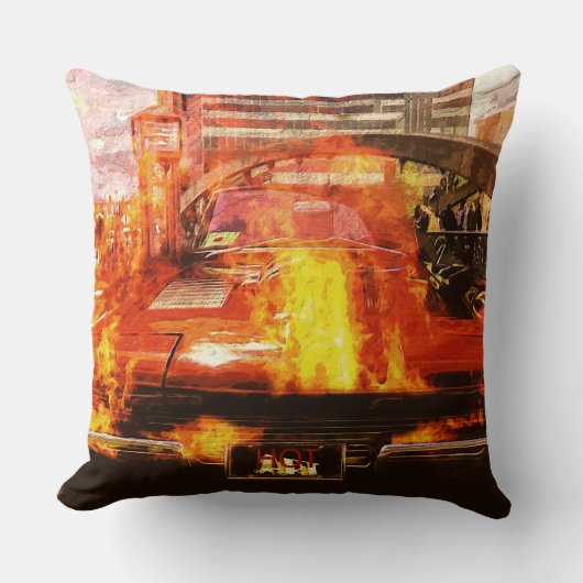 枕、車のデザイン、クラシック クッション (正面)