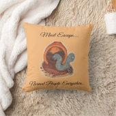 枕 – 逃げなければならない – 鉢物 (ブランケット)