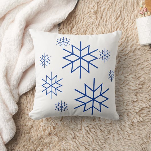 枕 – 雪片 (ブランケット)