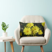 枕 – 黄色のデイジー (椅子)