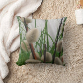 枕(PussyWillowsInGrass) RFPMDesigns ©️ 2012 クッション (ブランケット)