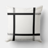 枕 – "Quadra" – 白黒 (正面)