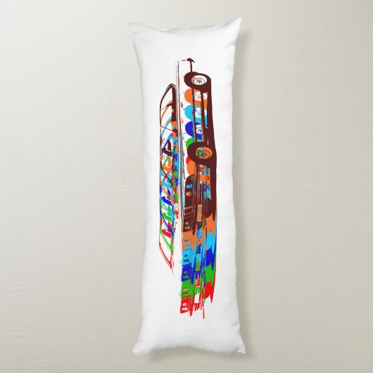 枕BMW E30 ボディピロー (裏面 (縦))