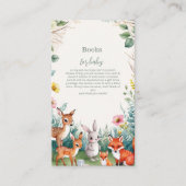 林モダン地動物林ベビー書 エンクロージャーカード (正面)