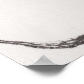 林李のアートプリント:猫の視線 ポスター (角)