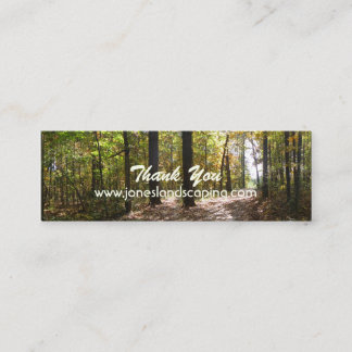 林業の名刺 スキニー名刺