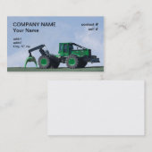 林業のskidder 名刺 (正面/裏面)