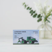 林業のskidder 名刺 (スタンド正面)