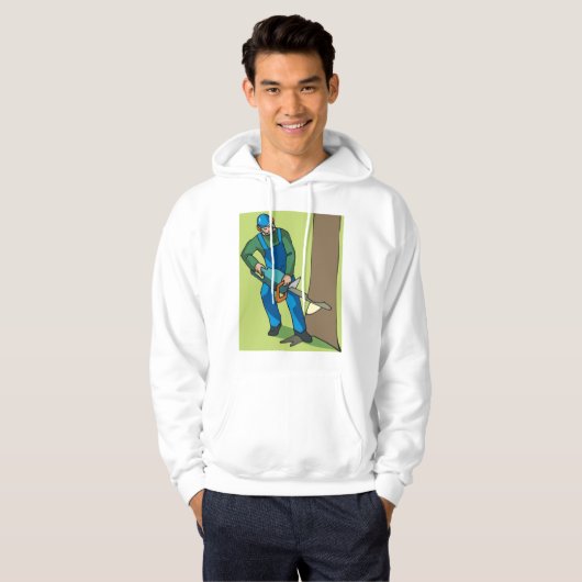 林業労働者 パーカ (正面フル)