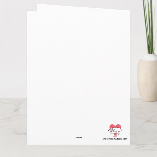 林檎の木と山で昇る月空白の: カード (裏面)