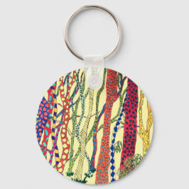 林熱狂するおもしろいカラフル キーホルダー