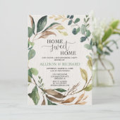 林素朴緑化引っ越し祝いパーティーパーティー 招待状 (スタンド正面)