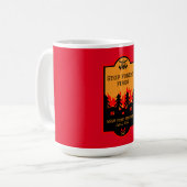 林野火災防止 コーヒーマグカップ (正面左)