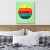 果てしない夏 キャンバスプリント (インサイチュ (寝室))